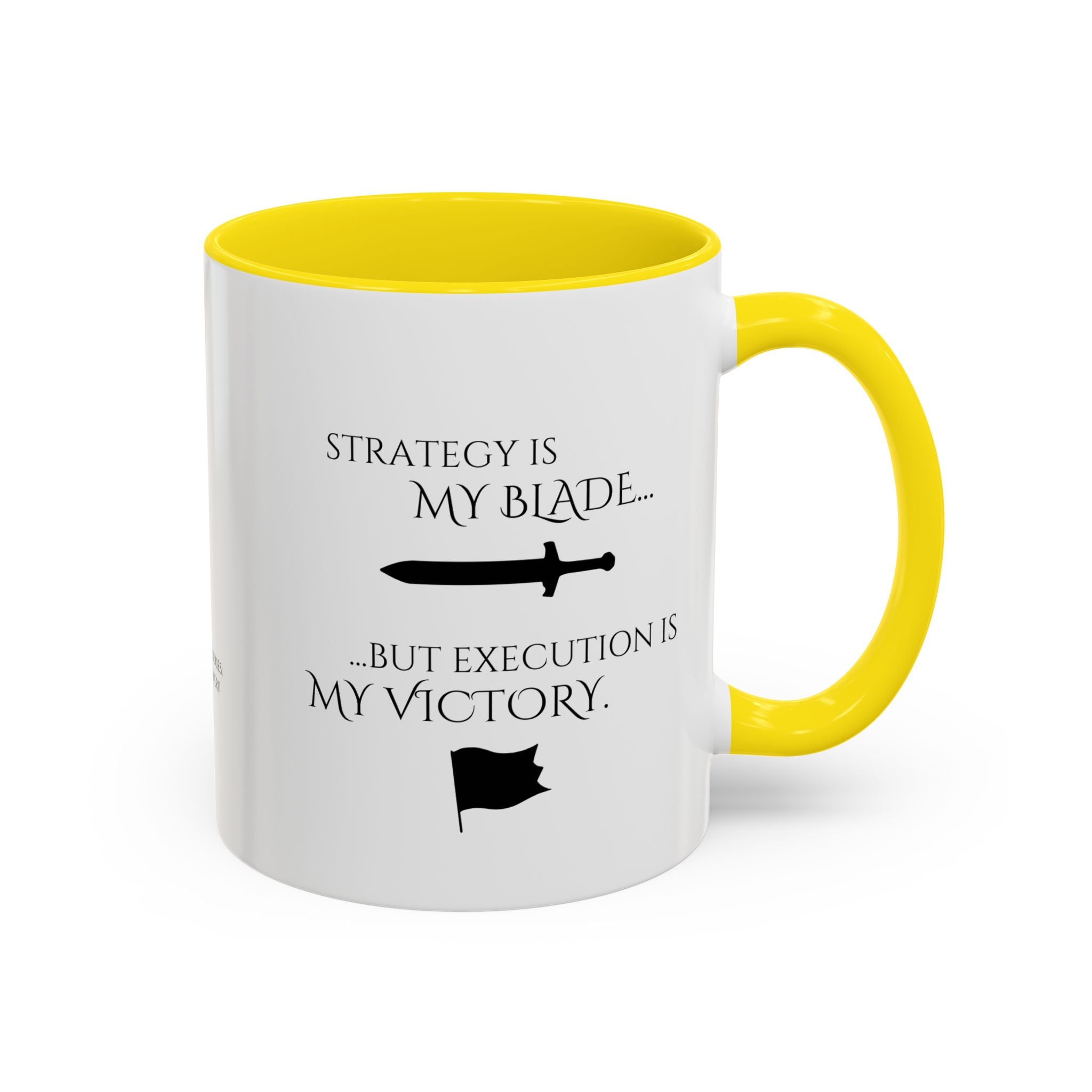 Strategy Is My Blade – Executive War Room Mug 11oz