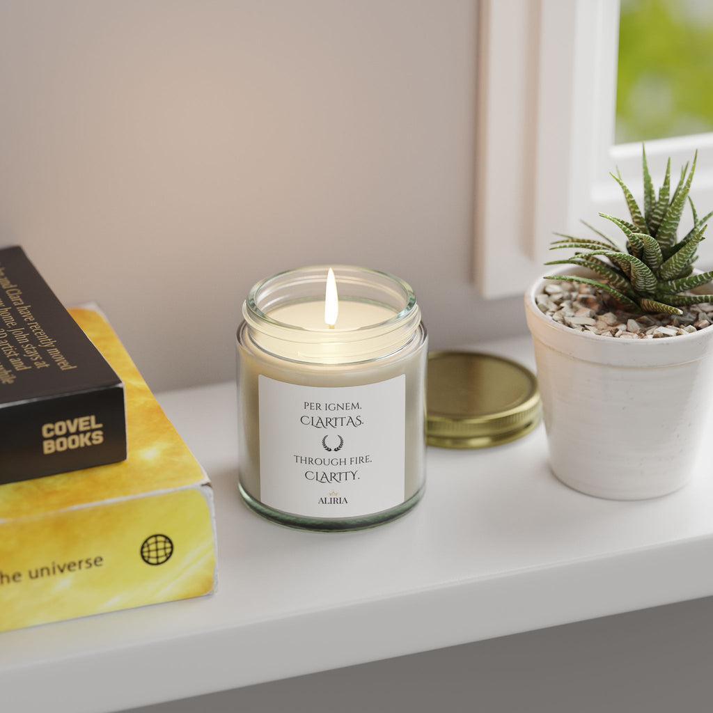 Per Ignem, Claritas — Executive Candle for Focus & Clarity