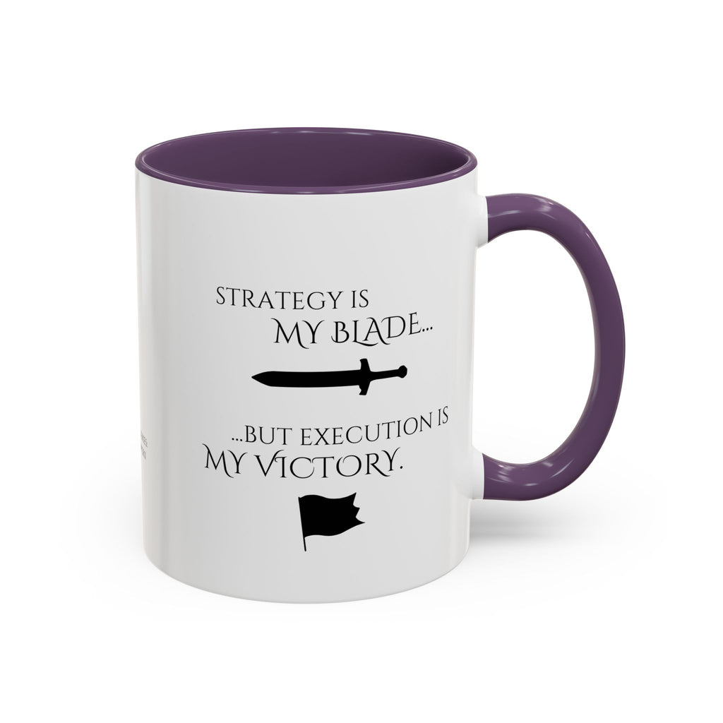 Strategy Is My Blade – Executive War Room Mug 11oz