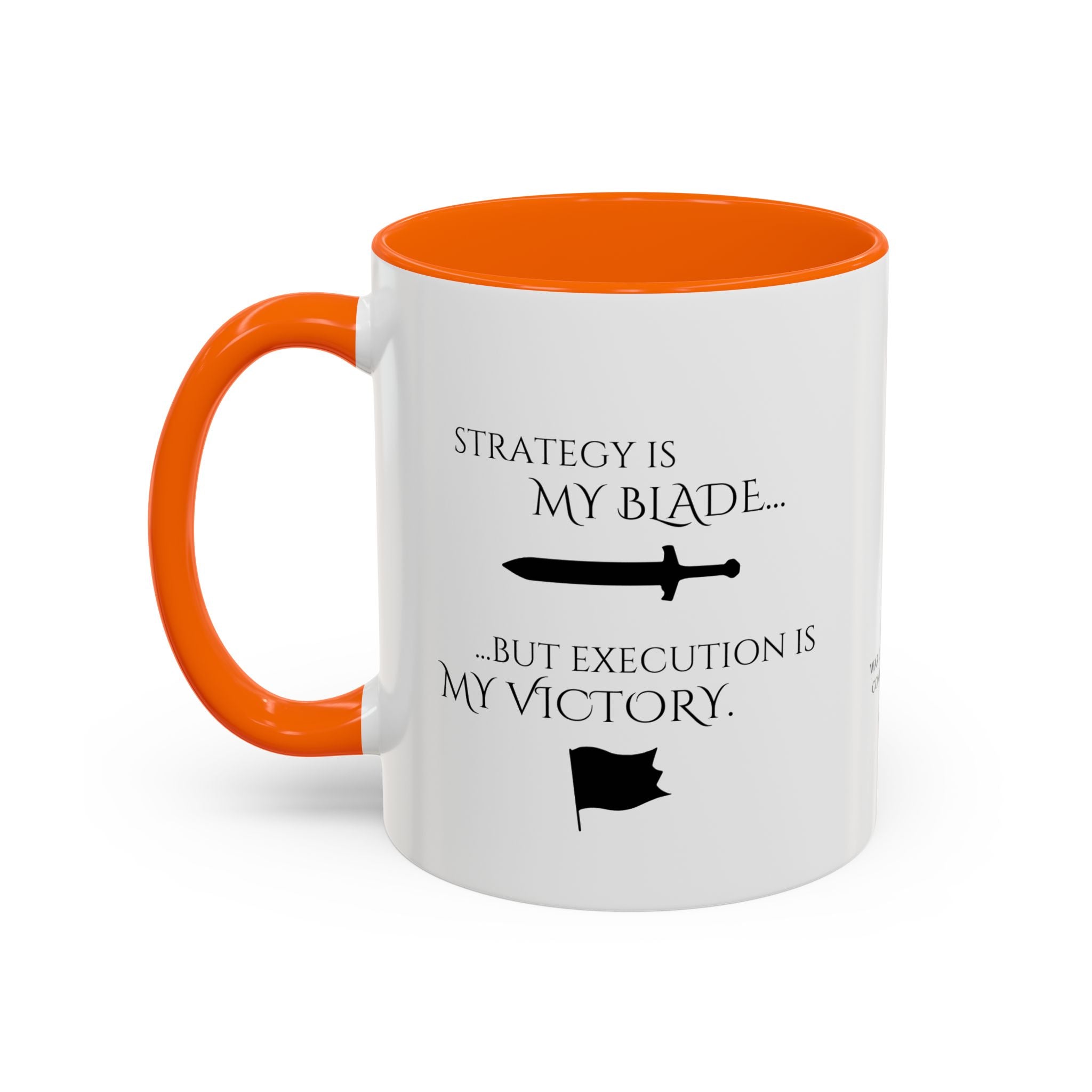 Strategy Is My Blade – Executive War Room Mug 11oz