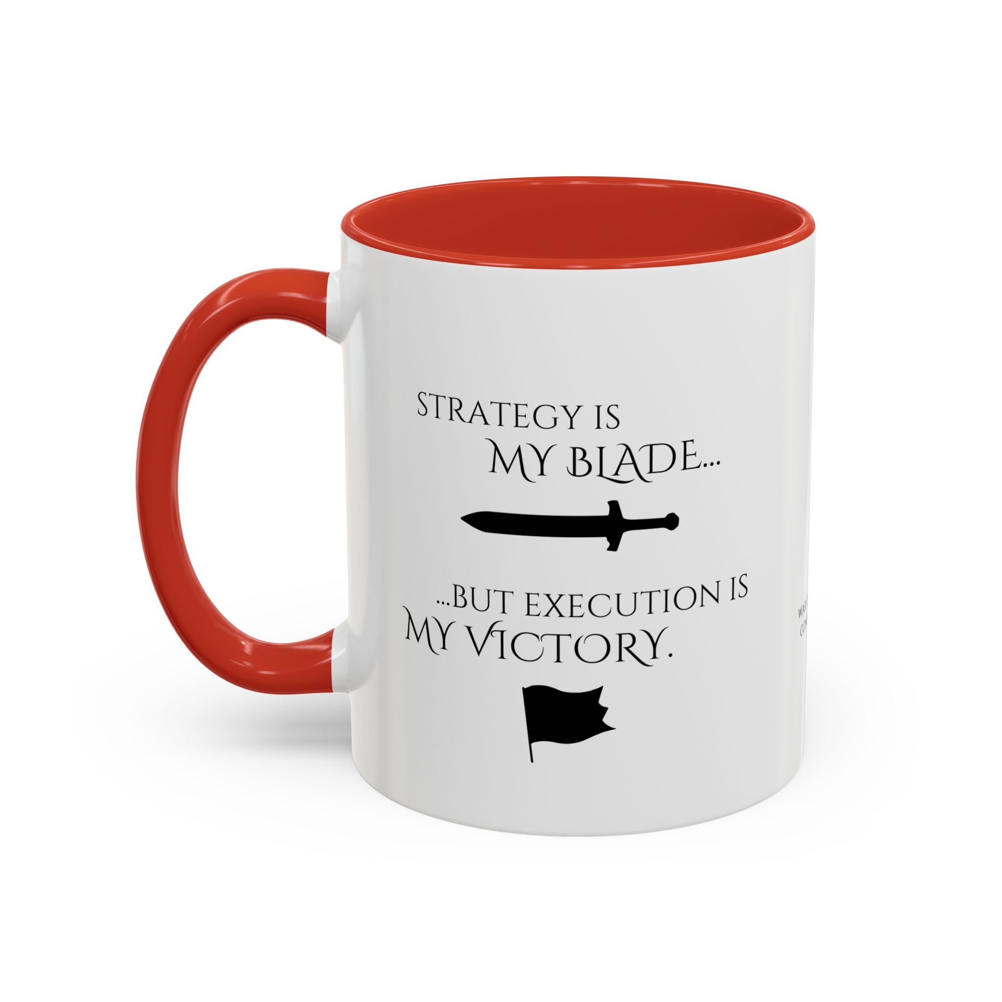 Strategy Is My Blade – Executive War Room Mug 11oz