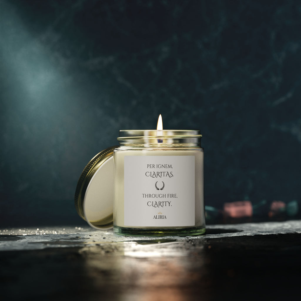 Per Ignem, Claritas — Executive Candle for Focus & Clarity
