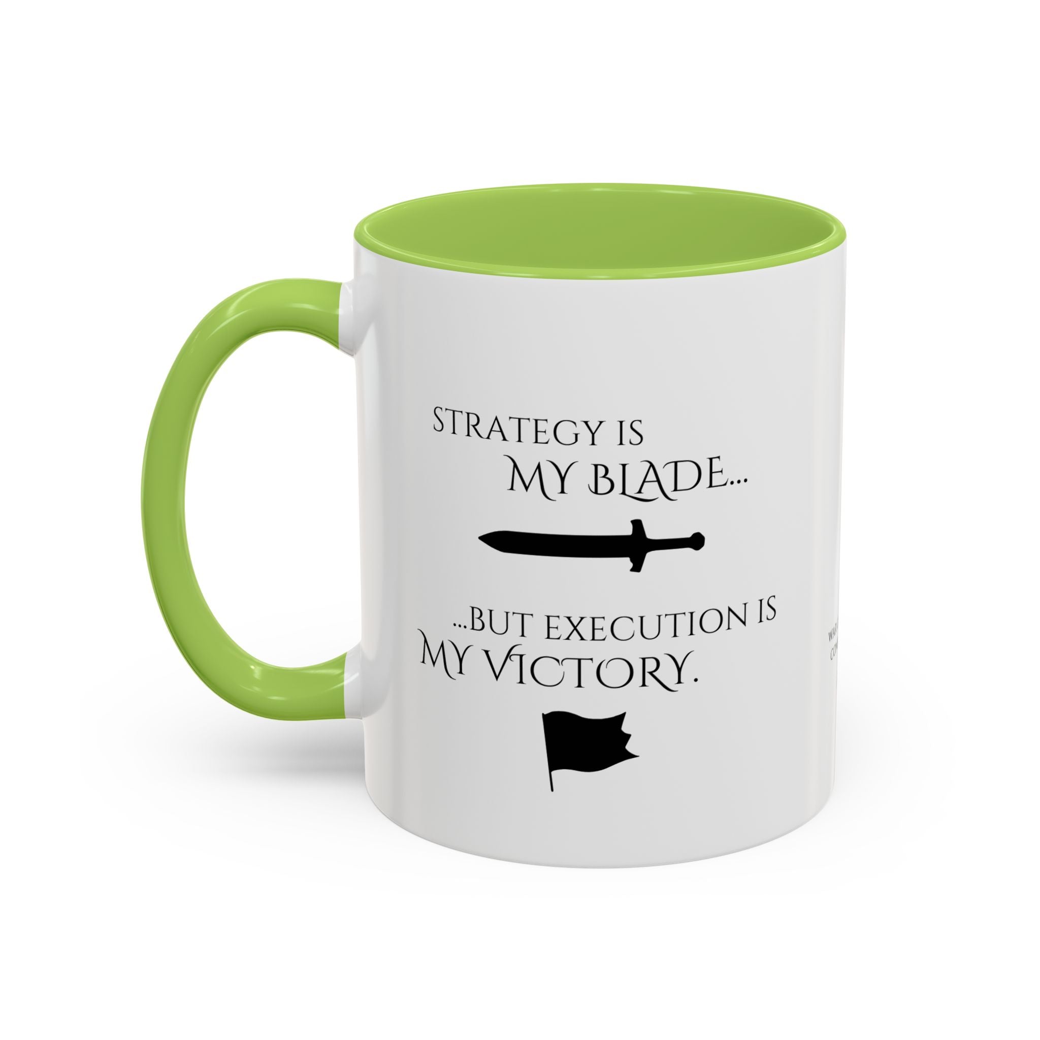 Strategy Is My Blade – Executive War Room Mug 11oz
