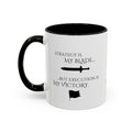 Strategy Is My Blade – Executive War Room Mug 11oz