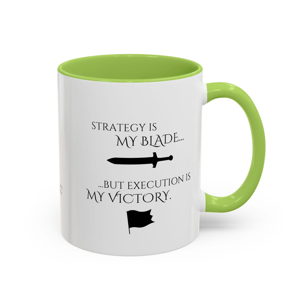 Strategy Is My Blade – Executive War Room Mug 11oz